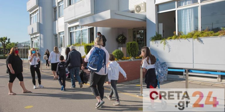 Κρήτη: Αισιόδοξα στοιχεία από το άνοιγμα των σχολείων – Ποιος νομός πλησιάζει το 70% των εμβολιασμών