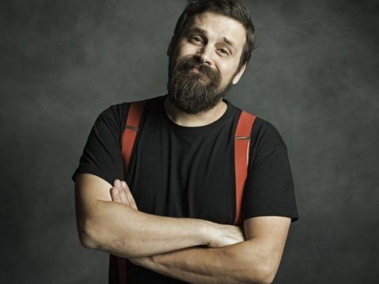 Ο Σπύρος Γραμμένος στο κηποθέατρο «Ν. Καζαντζάκης