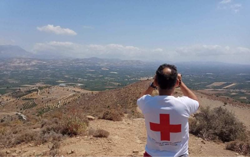 Ηράκλειο: Φωτιά σε χωριό – Έγκαιρη παρέμβαση του Ερυθρού Σταυρού