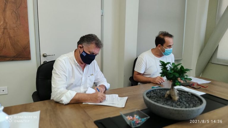 Υπογράφηκε η σύμβαση για την «Ενεργειακή αναβάθμιση του βρεφονηπιακού σταθμού Αρκαλοχωρίου»