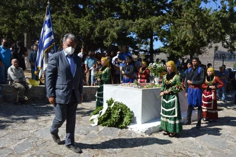 Στις εκδηλώσεις τιμής και μνήμης των ηρώων o Γιώργος Λογιάδης