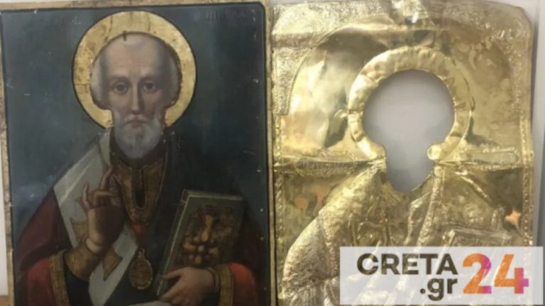 Άρπαξε παμπάλαια εικόνα από ναό