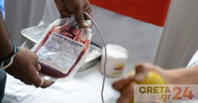 Εθελοντική αιμοδοσία στο αίθριο της Λότζια και στην πλατεία Ελευθερίας