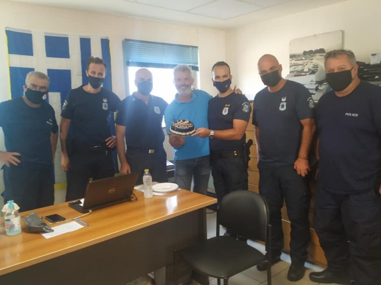 Τμήμα Άμεσης Δράσης Ηρακλείου: Αποχαιρέτησαν με συγκίνηση τον Ζαχάρη Χαραλαμπάκη