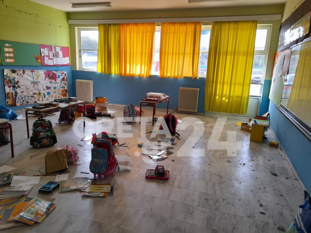 Σεισμός στο Ηράκλειο: Πόσα σχολεία παρουσίασαν ζημιές – Σε ποιες περιοχές βρίσκονται