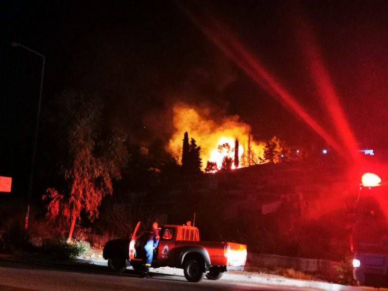 Μήνυμα από το 112 για τη φωτιά στον Ασπρόπυργο