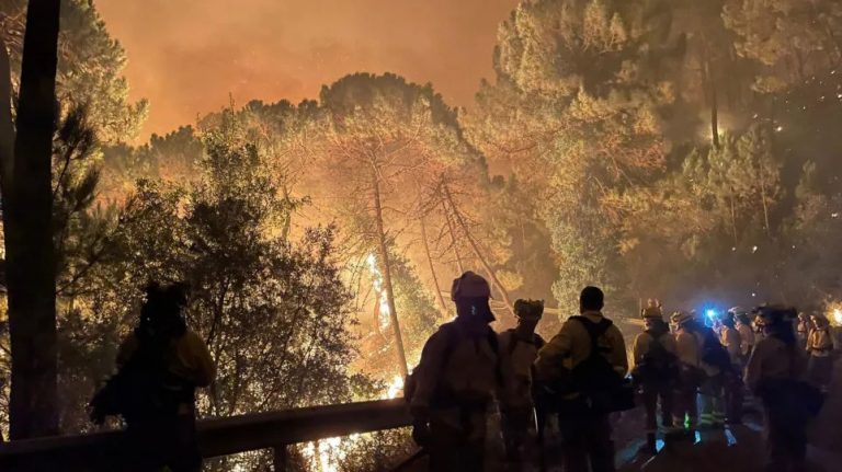 Μεγάλη πυρκαγιά στο θέρετρο Εστεπόνα της Ισπανίας: 500 άνθρωποι εγκατέλειψαν τις εστίες τους
