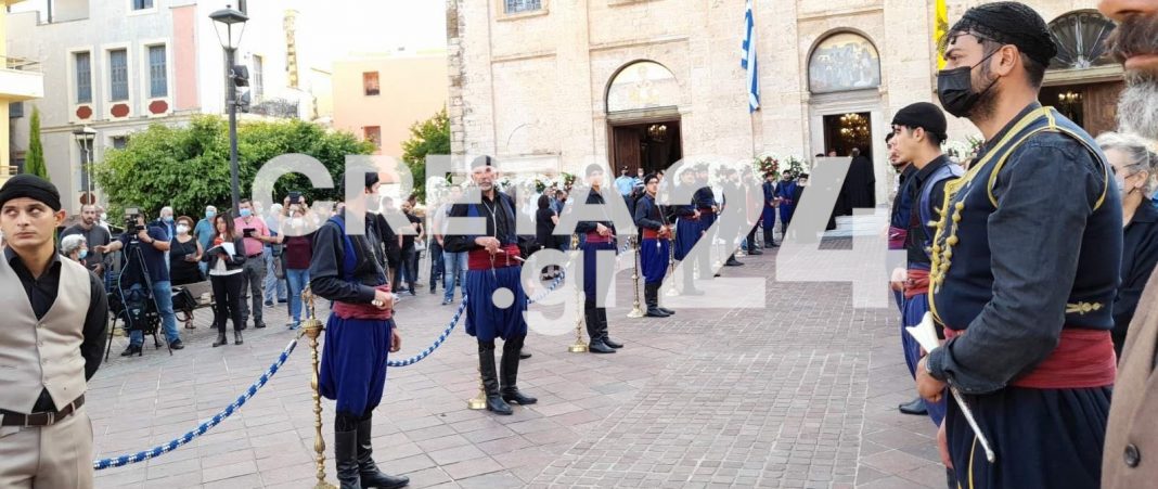 Η Κρήτη «αποχαιρετά» τον Μίκη Θεοδωράκη – LIVE από την τηλεόραση CRETA