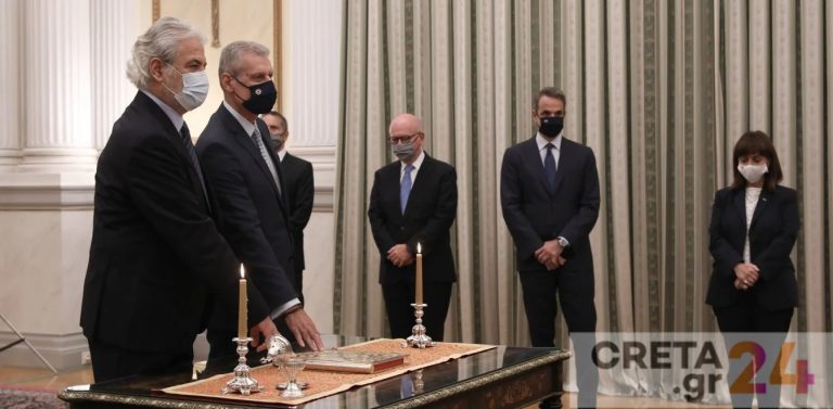Χρήστος Στυλιανίδης: Ορκίστηκε ο νέος υπουργός Πολιτικής Προστασίας – Η πρώτη σύσκεψη με τον Κυριάκο Μητσοτάκη