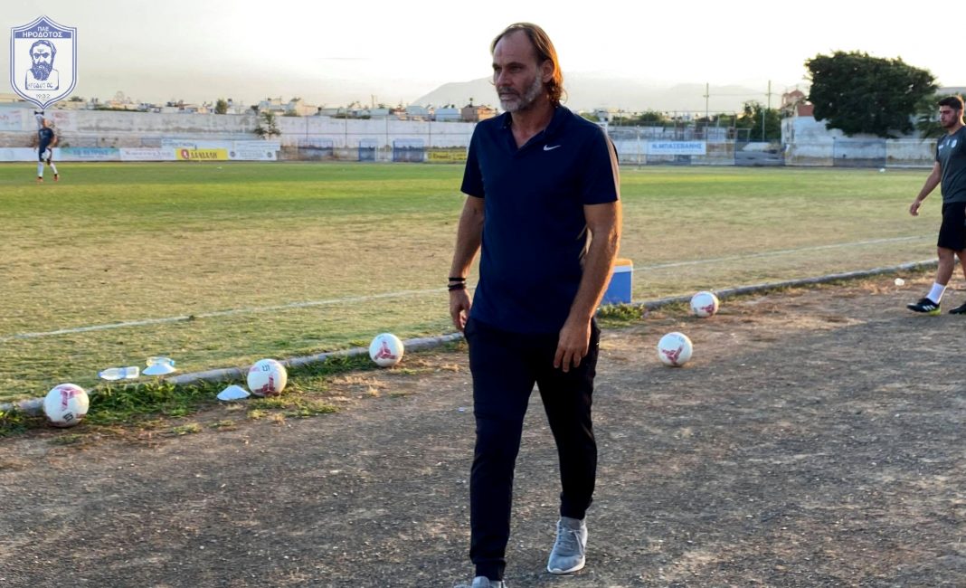Ηρόδοτος: Η δήλωση Τάτση μετά τη φιλική ήττα από τον ΟΦ Ιεράπετρας