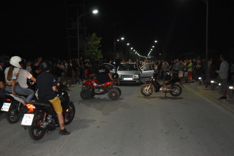 Ηράκλειο: Συγκέντρωση διαμαρτυρίας στο σημείο που «έσβησαν» ο Ματθαίος και ο Έρντι (εικόνες)