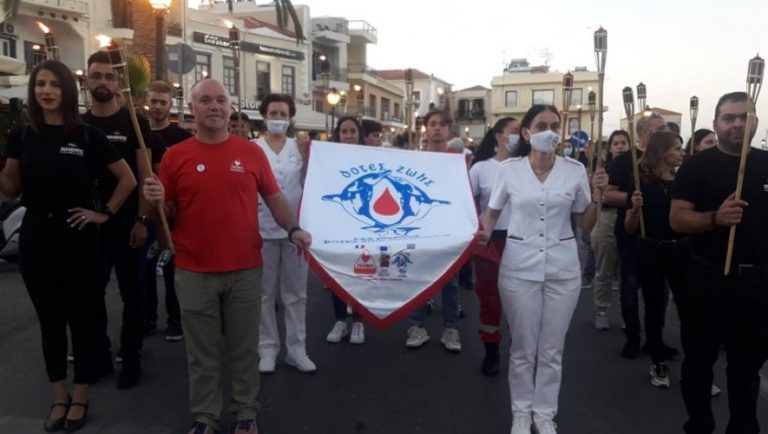 Κρήτη: Δυνατό μήνυμα για την εθελοντική αιμοδοσία