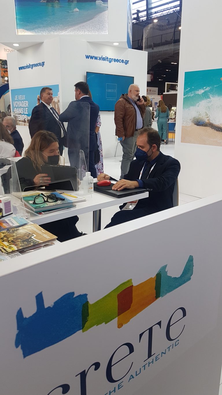 Προβολή της Κρήτης στη μεγαλύτερη επαγγελματική έκθεση τουρισμού στη Γαλλία