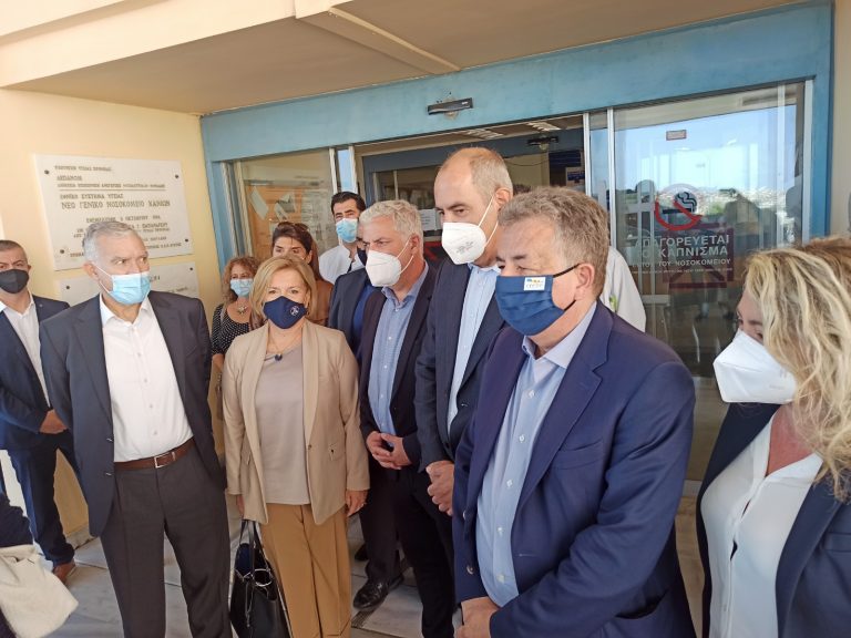 Συνάντηση Περιφερειάρχη στα Χανιά με την Αναπληρωτή Υπουργό Υγείας