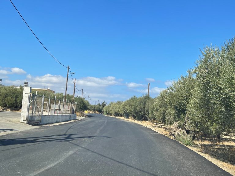 Κρήτη: Συνεχίζονται τα έργα αποκατάστασης καταστροφών σε υποδομές οδοποιίας