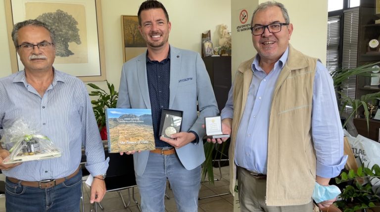 Mε τον Γερμανό Δήμαρχο της Πόλης Nieder-Olm συναντήθηκε ο Γ. Μαλανδράκης