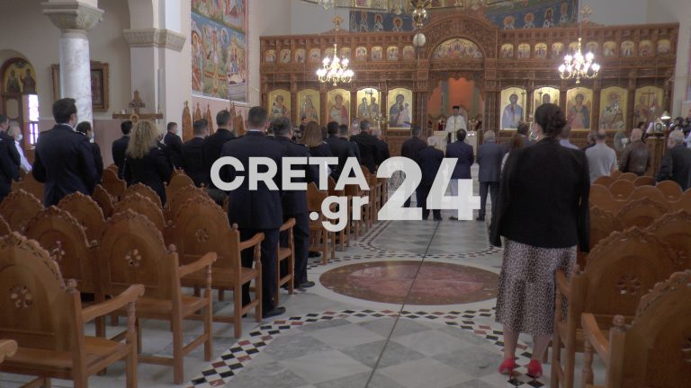 Κρήτη: Γιόρτασαν τον προστάτη τους Άγιο Αρτέμιο οι αστυνομικοί (εικόνες)