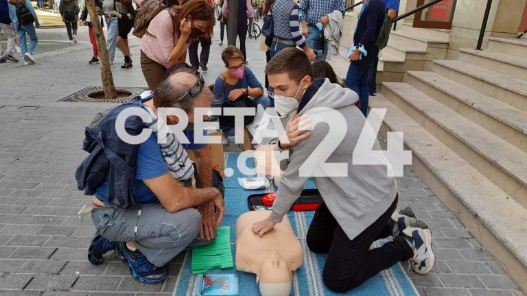 Ηράκλειο: Οι απινιδωτές σώζουν… ζωές! (εικόνες)
