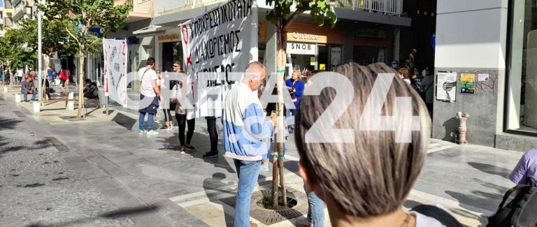 Ηράκλειο: Γέμισε αρνητές το κέντρο – Νέα διαμαρτυρία (εικόνες)
