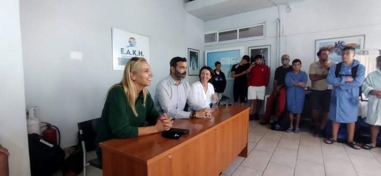 Ενας Ολυμπιονίκης στο κολυμβητήριο Ηρακλείου-Ετοιμο για μεγάλες διοργανώσεις  (ΦΩΤΟΓΡΑΦΙΕΣ)