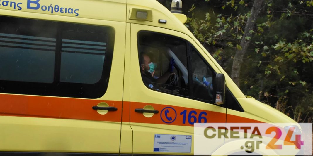Εργατικό ατύχημα στο Ηράκλειο: Στο νοσοκομείο μετά από πτώση ένας άνδρας