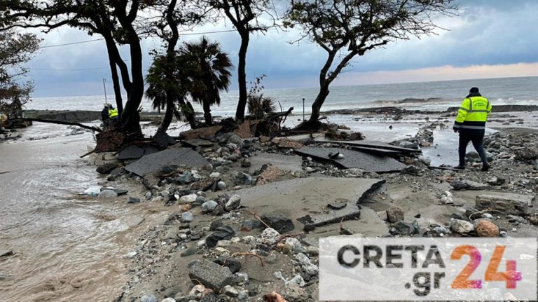 Κακοκαιρία «Αθηνά»: Πλημμυρισμένα σπίτια, ισοπεδωμένοι δρόμοι, μεγάλες καταστροφές