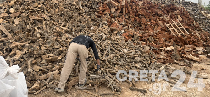 Καμία αύξηση στα καυσόξυλα – Πόσο θα πληρώσουν για να ζεσταθούν οι Ηρακλειώτες