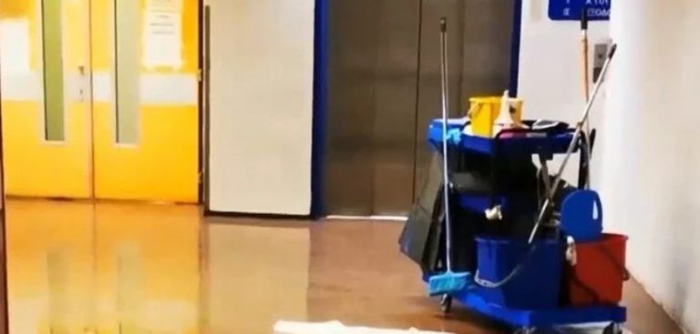 Κακοκαιρία στην Πάτρα – Πλημμύρισε το νοσοκομείο στο Ρίο