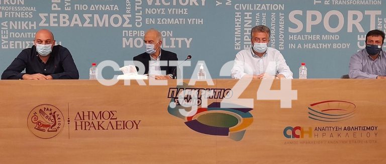 Προχωρούν οι εργασίες για την αντικατάσταση του Στεγάστρου στο Παγκρήτιο Στάδιο