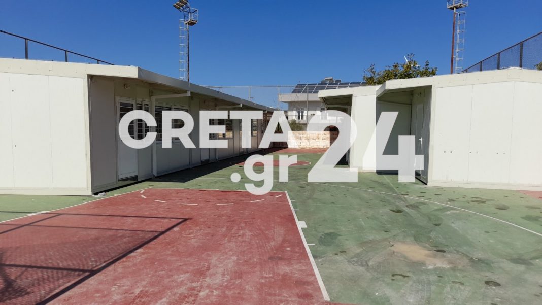 Σεισμός στο Ηράκλειο: Στην τελική ευθεία για τις σχολικές αίθουσες (εικόνες)