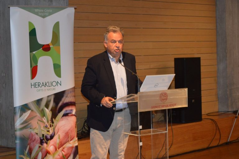 Ο Γ. Λογιάδης συμμετείχε στην ημερίδα με θέμα «Η γαστρονομία στην Κρήτη, καλές πρακτικές»