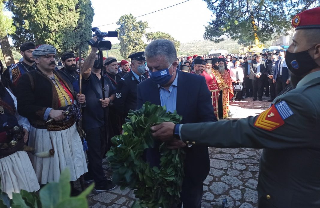 Στ. Αρναουτάκης: Τιμή και δόξα στους ήρωες του Αρκαδίου – Με λαμπρότητα οι εκδηλώσεις της 155ης επετείου στο Ρέθυμνο