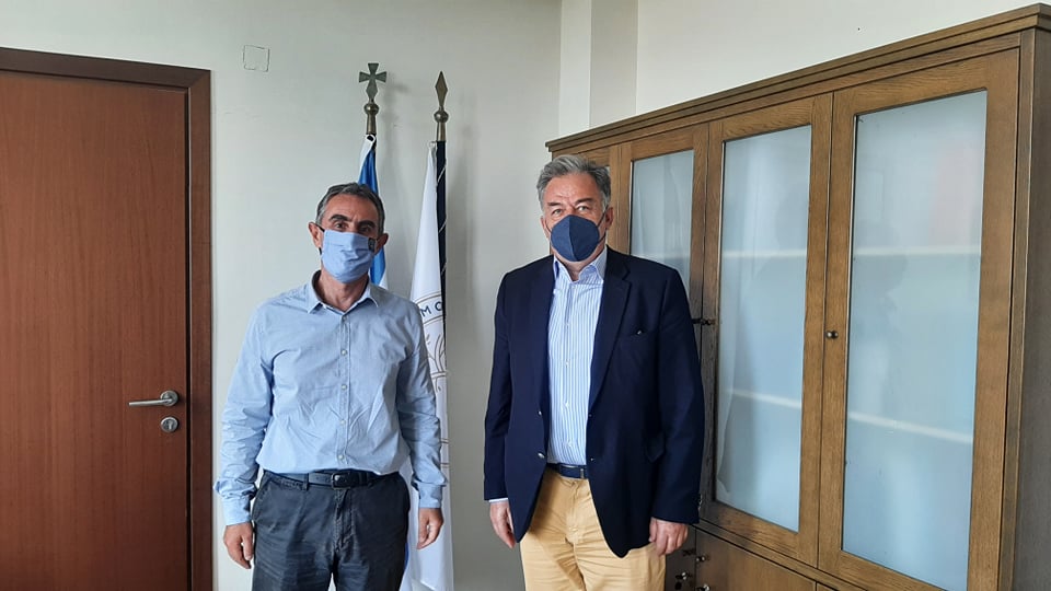 Με τον πρύτανη του ΕΛΜΕΠΑ συναντήθηκε ο Γ. Λογιάδης