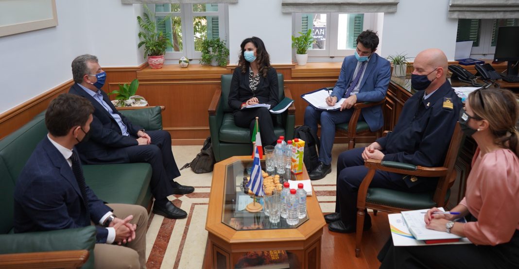 Στο επίκεντρο της συνάντησης η συνεργασία Κρήτης – Ιταλίας