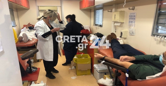 Ηράκλειο: Αυξημένες οι ανάγκες για αίμα και την περίοδο των γιορτών