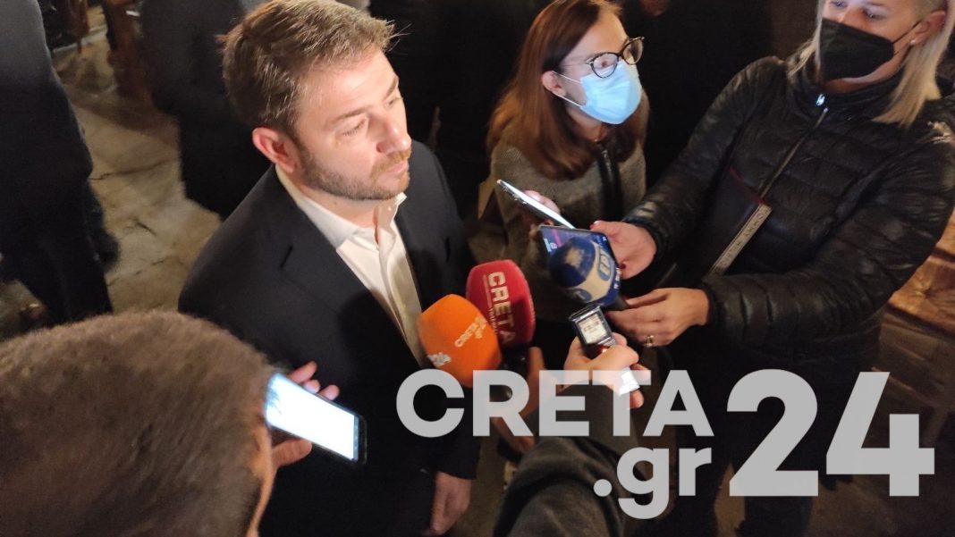 Στο Ρέθυμνο ο Ν. Ανδρουλάκης – «Να διαφυλάξουμε την παρακαταθήκη της Φ. Γεννηματά» (εικόνες)