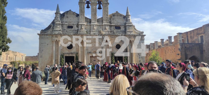 Το Ρέθυμνο τίμησε την 155η επέτειο από το Ολοκαύτωμα της Ιεράς Μονής Αρκαδίου