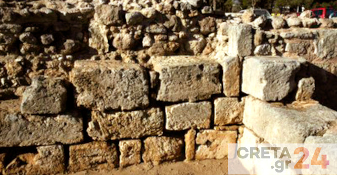 Κρήτη: Έκλεψε πέτρες από μινωικό οχυρωματικό μνημείο για να …χτίσει!