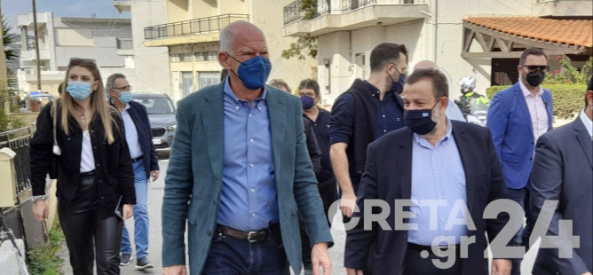 Στο Αρκαλοχώρι ο Γιώργος Παπανδρέου