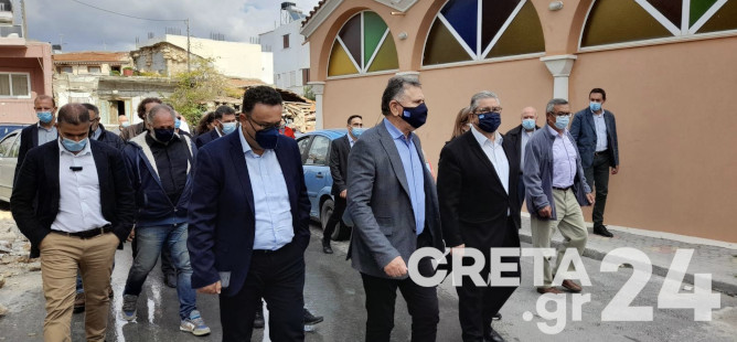 Στο Αρκαλοχώρι ο Δημήτρης Κουτσούμπας