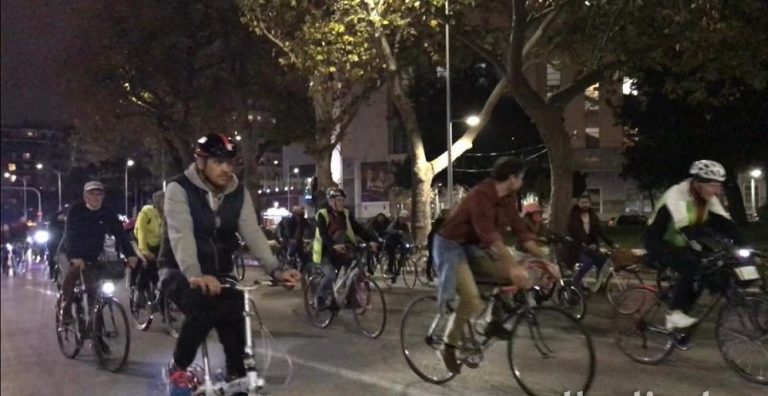 Θεσσαλονίκη: Ποδηλατοπορεία στο κέντρο της πόλης στη μνήμη της μαραθωνοδρόμου Δήμητρας Ιορδανίδου