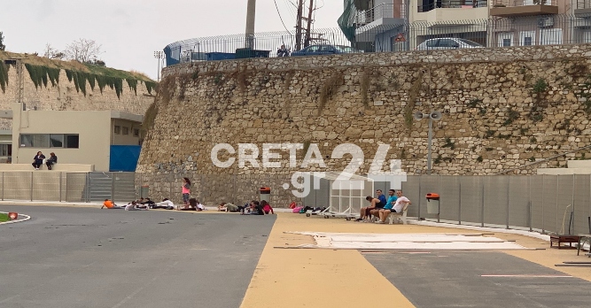 Ηράκλειο: Υπό αναμόρφωση βρίσκεται το Στάδιο Ελευθερίας (εικόνες)