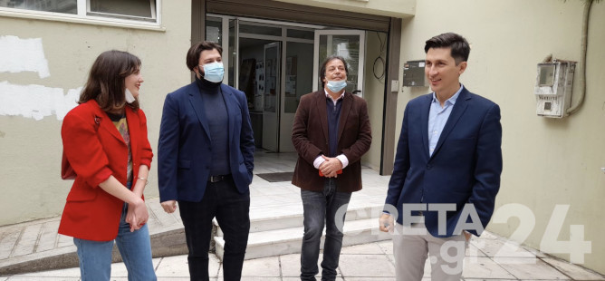 Στο Ηράκλειο ο Παύλος Χρηστίδης