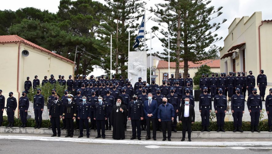 Ορκίστηκαν 74 Δόκιμοι Αστυφύλακες στο Τμήμα Δοκίμων Αστυφυλάκων Ρεθύμνου