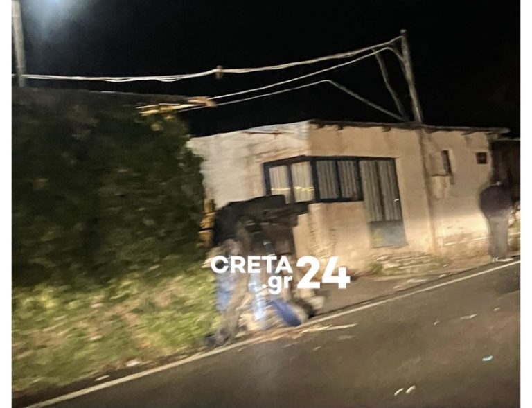 Ηράκλειο: Τροχαίο με απεγκλωβισμό ανήλικης