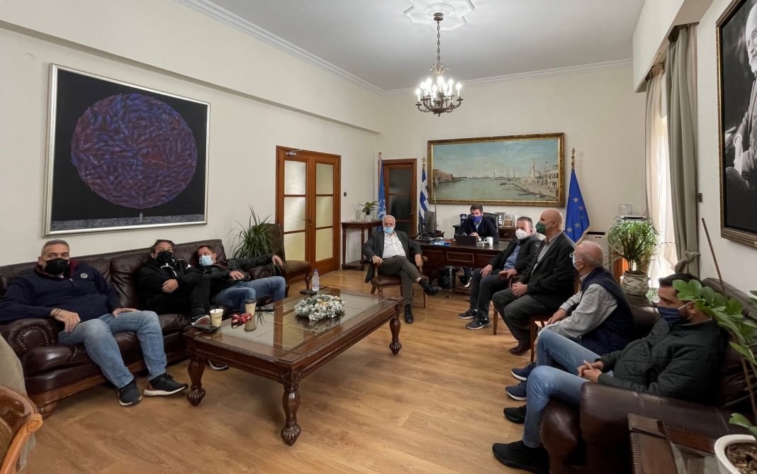 Κρήτη: «Επί τάπητος» η πορεία της αποκατάστασης του έργου της Δημοτικής Αγοράς
