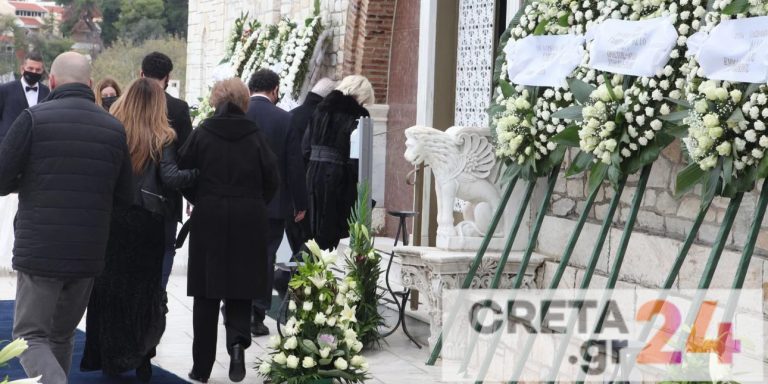 Γιώργος Τράγκας: Φίλοι και συγγενείς στο τελευταίο αντίο