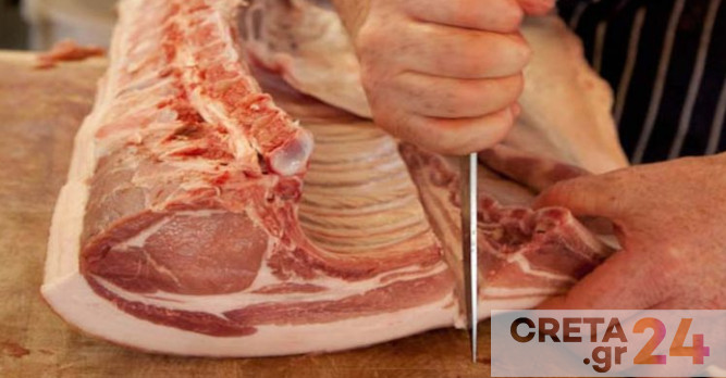 Κρήτη: «Καμπανάκι» για το χοιρινό κρέας – Προειδοποιήσεις από τον πρόεδρο του ΓΕΩΤΕΕ