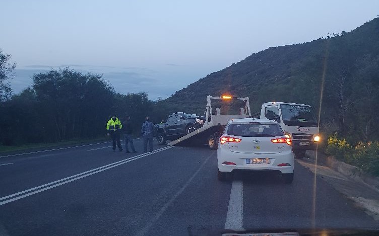 Σοβαρό τροχαίο στον ΒΟΑΚ τα ξημερώματα