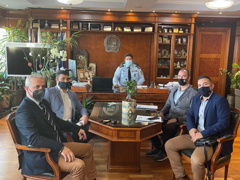 Ηράκλειο: Με τον πρόεδρο της Π.Ο.ΑΣ.Υ συναντήθηκε η Ένωση Αστυνομικών